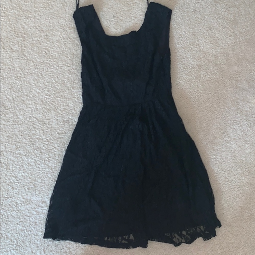 Black Laced Dress